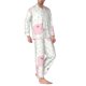 thumbnail image 2 of Balery Cute Pigs Pijama para Hombre de Dos Piezas con Manga Larga, Conjunto de Dormir y Descanso Suave con Bolsillos-Large, 2 of 7