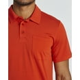 thumbnail image 5 of Real Essentials 3 Pack: Men's Short Sleeve Pocket Polo Shirt Dry-Fit Performance Tactical Golf (Available In Big & Tall), 5 of 7