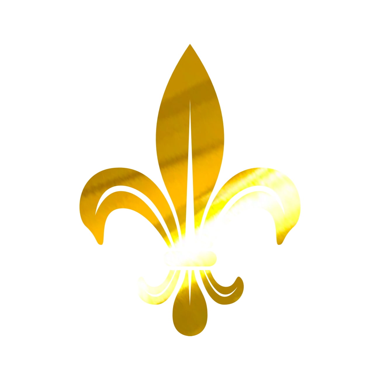 Fleur De Lis Sticker Decal Die Cut - Self Adhesive Vinyl - Weatherproof ...