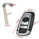 thumbnail image 3 of Car Smart Remote Key Fob Case Blade For Bmw F10 F20 F30 F40 1 3 5 Series 4Button, 3 of 5