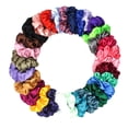 thumbnail image 4 of 50 piezas de lazos cabello, una variedad de lazos cabello, lazos elásticos cabello, Bobbles, elásticos de Colco Scrunchies de goma para el pelo de las mujeres, 4 of 8