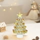 thumbnail image 5 of Mini Adornos de Cristal para Árbol de Navidad, Pequeño Árbol de Navidad de Cristal, Miniaturas Navideñas de Invierno para Manualidades, Decoración para Fiestas Navideñas., 5 of 6