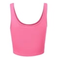 thumbnail image 5 of Women's Sleeveless Racerback Crop Tank Top Camisole Backless Scoop Neck Shirts 2024, 5 of 5