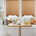 thumbnail image 2 of Pleated Fabric Window Blind Shade Light Filtering Easy Stick-on-90x150cm/35x59in-black, 2 of 4