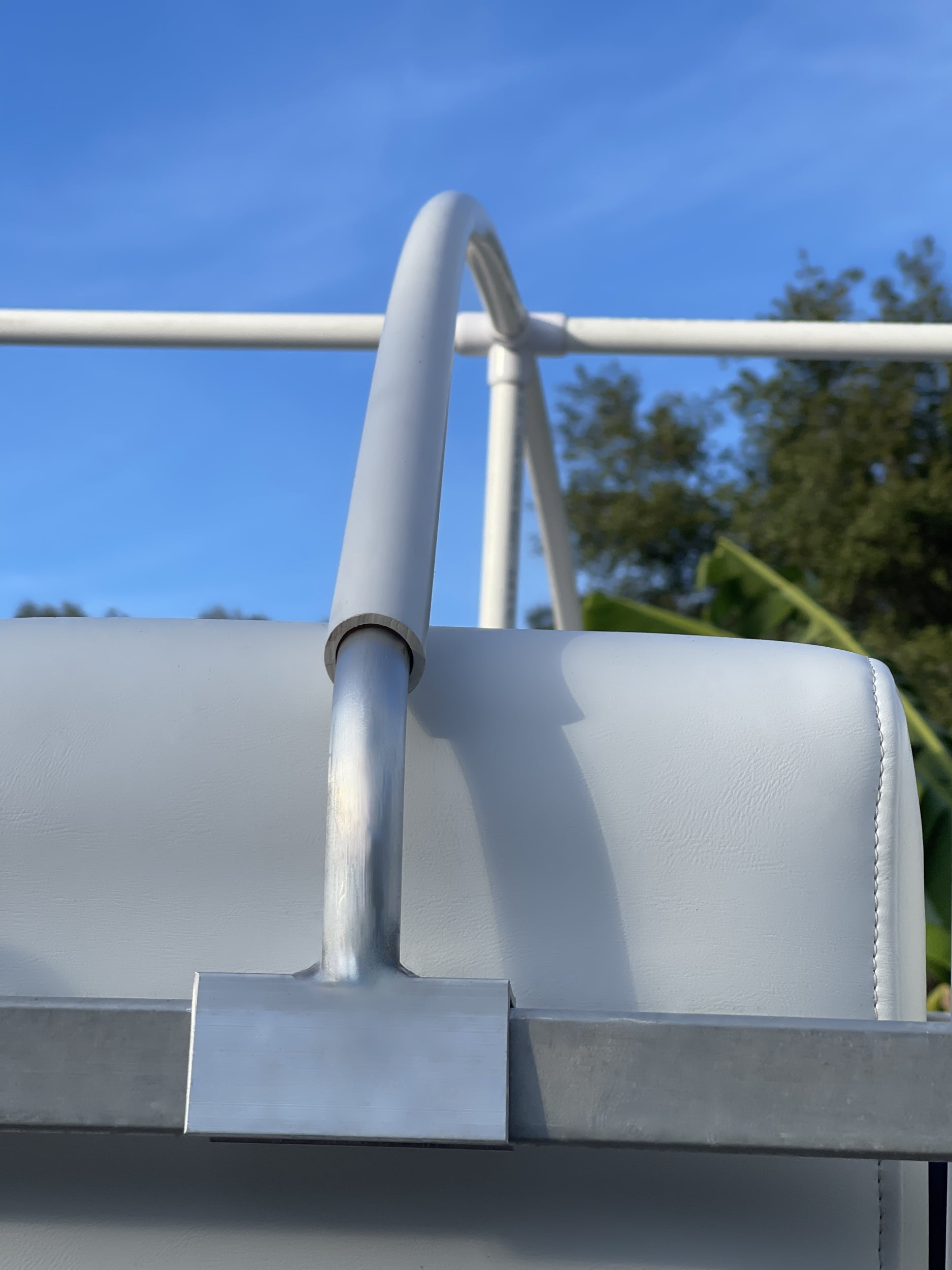 Pontoon Boat Canvas Solution Kit For 18'-22' Boats With 6" Rise - Arch-Makers & Connectors (Canvas & PVC Pipes Not Included)