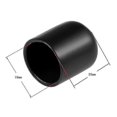 thumbnail image 1 of 20pcs Rubber End Caps 19mm Id Pvc Round Tube Bolt Cap Cover Black, 1 of 4