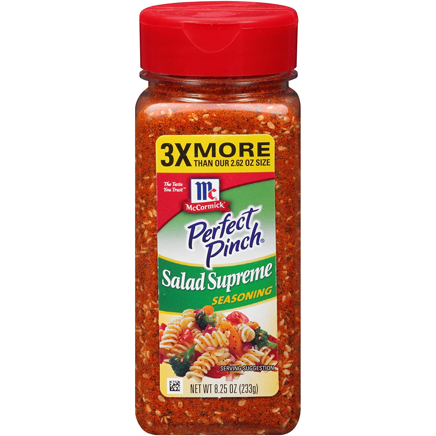 Mccormick Perfect Pinch Salad Supreme Seasoning 2.6 Oz Bottle