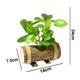 thumbnail image 2 of Macetas De Madera Creativas Y Adornos Para El Hogar Bonsai Verde Estilo 1, 2 of 5