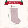 thumbnail image 3 of Sikiie Minimalist Snowflake Christmas Stockings,18 Inches Christmas Stockings Xmas Hanging Stockings for Family Christmas Decorations & Gifts, 3 of 7