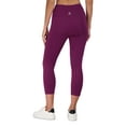 thumbnail image 2 of Reebok Women's and Women's Plus Highrise Everyday Capri Legging with 20" Inseam and Side Pockets, 2 of 4