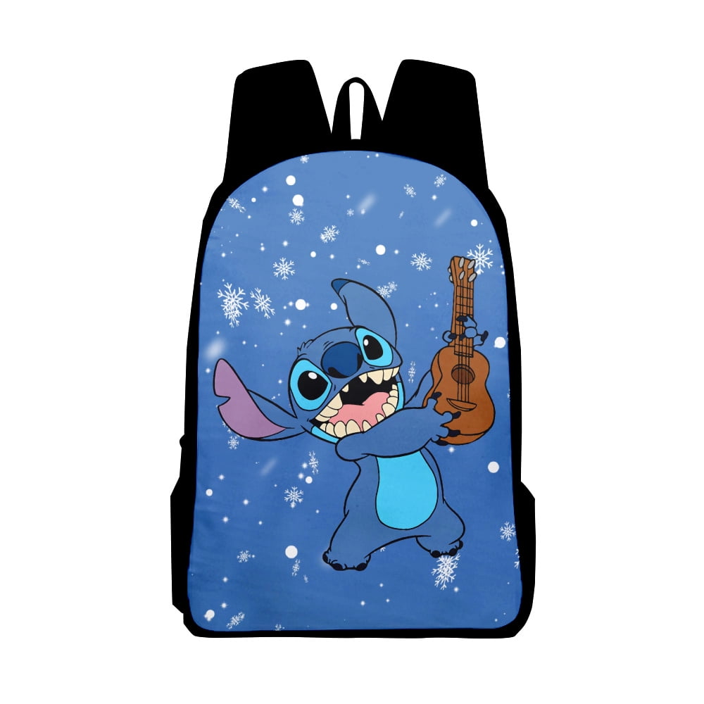Lilo And Stitch Cartoon Backpack School Backpack School Bag Large