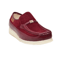 thumbnail image 4 of British Collection Power Plus Men Suede Slip-on Shoes with stunning gold B ornament, 4 of 5