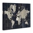 thumbnail image 3 of Stupell Industries Eclectic Distressed Antique World Map Canvas Art, 20 x 16, by Wild Apple Portfolio, 3 of 8