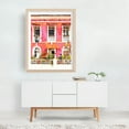 thumbnail image 3 of Monkey Business - Painting Watercolor Architecture Tropical Botanical Illustration Travel Poster Surrealism Unframed Wall Art Print 20 x 28 inches, 3 of 4
