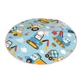 thumbnail image 2 of Bingfone Christmas Tree Skirt Mat Christmas Decoration Interior 36"-Building Truck, 2 of 8