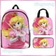 thumbnail image 2 of Princess Peach backpack mario lunch bag pencil case for kids, 2 of 4