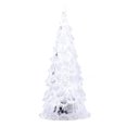 thumbnail image 2 of ECPECAD Acrylic Christmas Tree Lamp, Enchanted Light Up 7 Colors Changing Lights, 4.92 x 2.56 Inch Mini Christmas Tree with Lights for Room Table Decor, 2 of 6