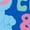 ROYAL BLUE, variant on Blue's Clues & You! - Blue's Clues & Me - Toddler & Youth Short Sleeve Graphic T-Shirt