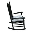 thumbnail image 2 of Clearance! wooden porch rocker chair Black, 2 of 4
