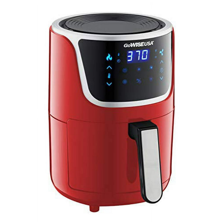 GoWISE USA 8-in-1 Digital Air Fryer, 7.0-Qt, Red, 7.0 Qt - Baker's