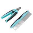 thumbnail image 2 of Pet Grooming Tools, ABS Prevent Slipping  Pet Nail Clippers And Comb  For Puppies For Kittens, 2 of 8