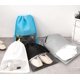 thumbnail image 2 of Bolsa de almacenamiento de zapatos de viaje de 12 piezas Bolsa de almacenamiento no tejida Bolsa de zapatos portátil con ventana transparente para uso diario y de viaje$12 Piezas Bolsas de zapatos de, 2 of 2