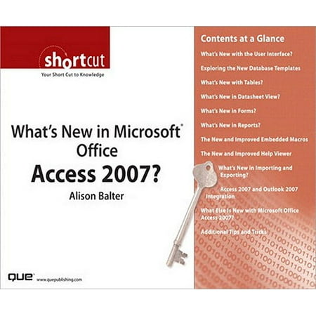 Whats New In Microsoft Office Access 2007 Digital Short Cut Ebook - 