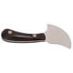 thumbnail image 5 of Cuchillo para cortar cuero, cuchillo semicircular para bordes de cuero, pulido fino, alta dureza, con mango de sándalo, 5 of 8