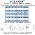thumbnail image 5 of Womens Wedges Heels Arch Support Platform Sandals Casual Denim Strappy Nonslip Slides Dressy Open Toe Slip on Heels Red Size 6, 5 of 7