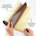 thumbnail image 2 of 2mm Thick Self-Adhesive EVA Foam Roll 78.7x11.8 Inch Coconut Brown Foam Padding Sheet, 2 of 9
