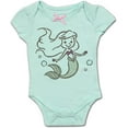 thumbnail image 3 of Princess Belle and Ariel Girls 3 Pack Character Onesie, Newborn, 3 of 4