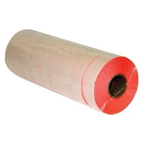 6.22, 7.22, 8.22, Florescent Label Gun Labels with Security Cut, 9 Rolls Totaling 11000 Labels (2212 Red)