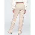 thumbnail image 2 of Pantalones Jogger de Forro Polar con Logo GAP para Niñas XL Color Oyster, 2 of 3