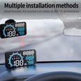 thumbnail image 3 of Yeacher Smart HUD Display, 5.5-Inch Universal GPS Head Up Display with Displays Speed, Altitude, Driving, 3 of 8