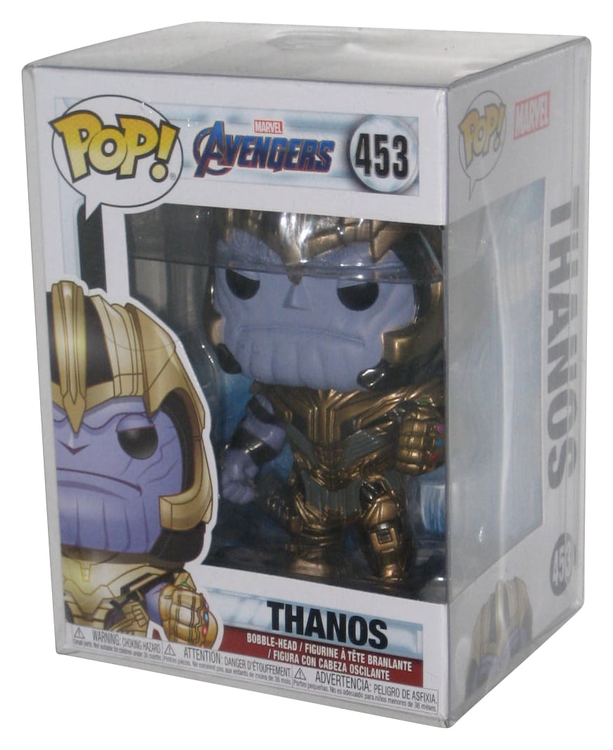 Figurine Funko Pop Marvel : Avengers Endgame - Casual Thanos with Gauntlet  à Prix Carrefour