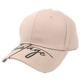 thumbnail image 1 of Unisex Embroidered Letter Baseball Cap, Classic Low Profile Dad Hat with Adjustable Hook & Loop Closure, Breathable Cotton Blend for Outdoor Activities and Casual Streetwear, 1 of 2