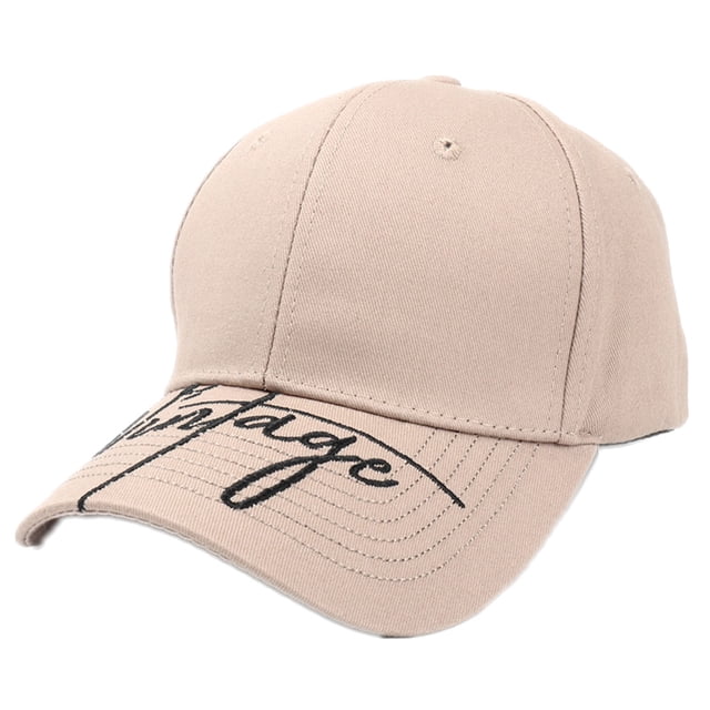 Unisex Embroidered Letter Baseball Cap, Classic Low Profile Dad Hat with Adjustable Hook & Loop Closure, Breathable Cotton Blend for Outdoor Activities and Casual Streetwear