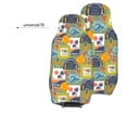 thumbnail image 3 of Sigee Hawaiian Style for Universal Car Seat Covers, Premium Car Seat Protector Set for Cars, SUVs, Trucks, 3 of 5