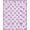 Purple White, Pattern 2, variant on ODIKA Checkered Minimalist Two Tone Squares With Clean Modern Border Frame Pet Friendly & Kids Safe Play for Playroom, Bedroom, Reading Nook