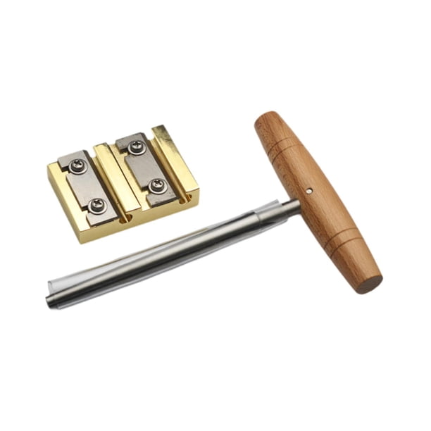 Juego de escariadores para afinar violines, escariador de clavijas para violín, herramientas de luthier, herramienta para hacer violines oro