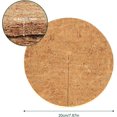 thumbnail image 2 of 4 Pieces Plant Protection Disc Canvased Coconut Mulch Hemp Mulch Coconut Mat Plants Coconut Fiber Disc Plant Protection Coconut Fiber Mat, Biodegradable, 2 of 4