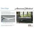 thumbnail image 7 of American Standard 2940.002 Studio 72" Acrylic Soaking Bathtub - White, 7 of 7