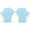 Blue, variant on Webbed Swimming Gloves Silicone Diving Mittens for Fitness Training