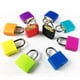 thumbnail image 4 of Paquete de 10 candados pequeños de colores, mini candados para maleta, candado con llave, candados de metal revestido multicolor con llaves para gimnasio escolar oso de fresa  Hogar, 4 of 5