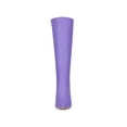 thumbnail image 3 of BLISSFUL STEP Valentine's Women's Boot Pointed Toe Side Zipper Stiletto Heel Knee High Boots Purple 9, 3 of 6