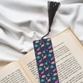 thumbnail image 6 of Kdxio Cartoon Dinosaur Print Metal Tassel Bookmarks,Perfect Gift for Art Lovers and Bookworms Metal Bookmarks for Women, 6 of 8
