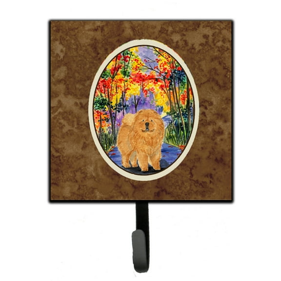 Carolines Treasures SS7001SH4 Chow Chow Leash Holder or Key Hook, Small, Multicolor