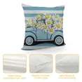thumbnail image 4 of PRATYUS  Spring Summer Daisy Throw Pillow Covers Home Sweet Home You are My Sunshine Pillowcase Truck Stripe Cushion Cases Cloth Decoration for Farmhouse Sofa Home Car Couch 18x18in, 4 of 5
