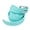 Mint Green, variant on YAHHU Adjustable Silicone Diving Weight Belt with Stainless Steel Quick Release Buckle for Scuba Diving Spearfishing and Freediving Water Sports Equipment, 51.18 inches / 1.3 meters, White