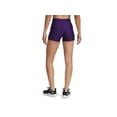 thumbnail image 2 of Shorts Under Armour Team Shorty 3 para Mujer Morado/Blanco Talla M, 2 of 3